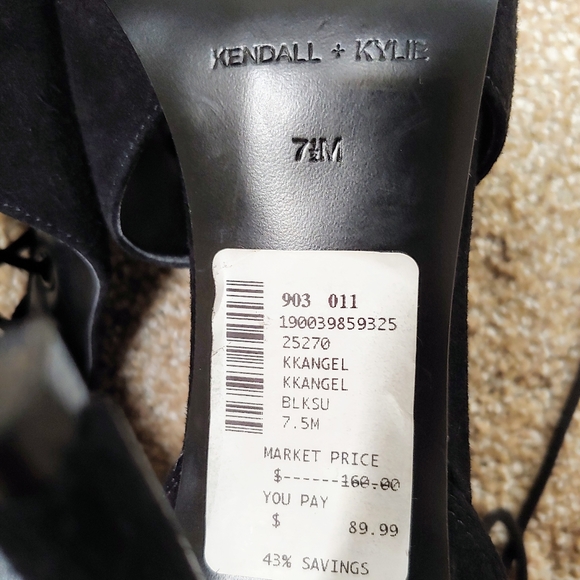 Kylie and Kendall lace up stiletto - Picture 6 of 6